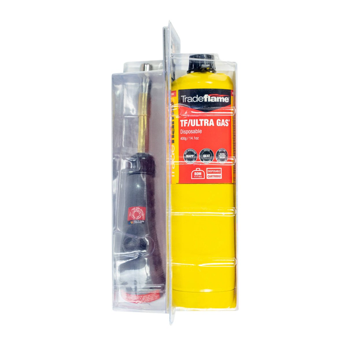 Cyclone Turbo Blow Torch Kit - 400g Cartridge - Adjustable Flame Control - SuperSaverAU - view 3