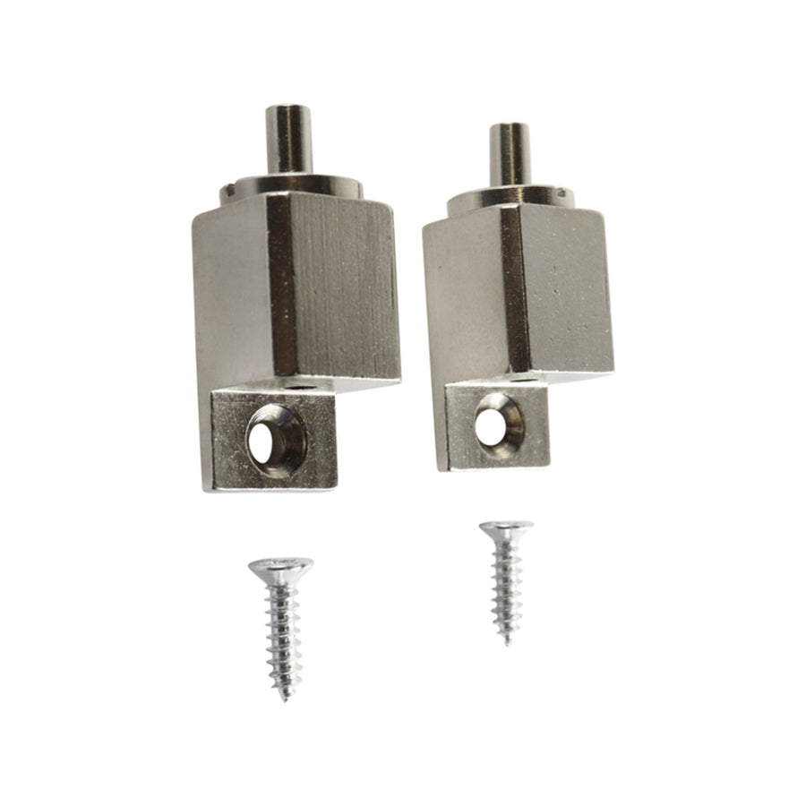 Gallery@Home Adjustable Frame Mounted Hook 2 Pack - Brass, Screw-On