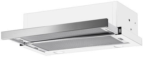 Fisher & Paykel Series 3 60cm Telescopic Slideout Rangehood - White, 350m³/h - HS60LXW4