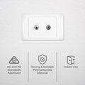 Deta PAL F Connector Outlet - Polycarbonate - 116mm - Versatile Use - SuperSaverAU - view 2