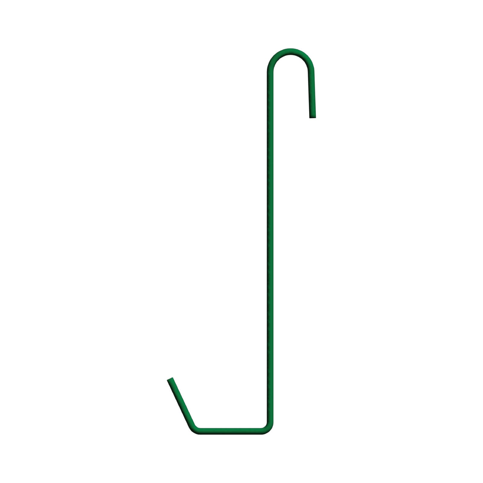 Jack 30cm Green Square Hanging Basket Hook for Plants & Baskets