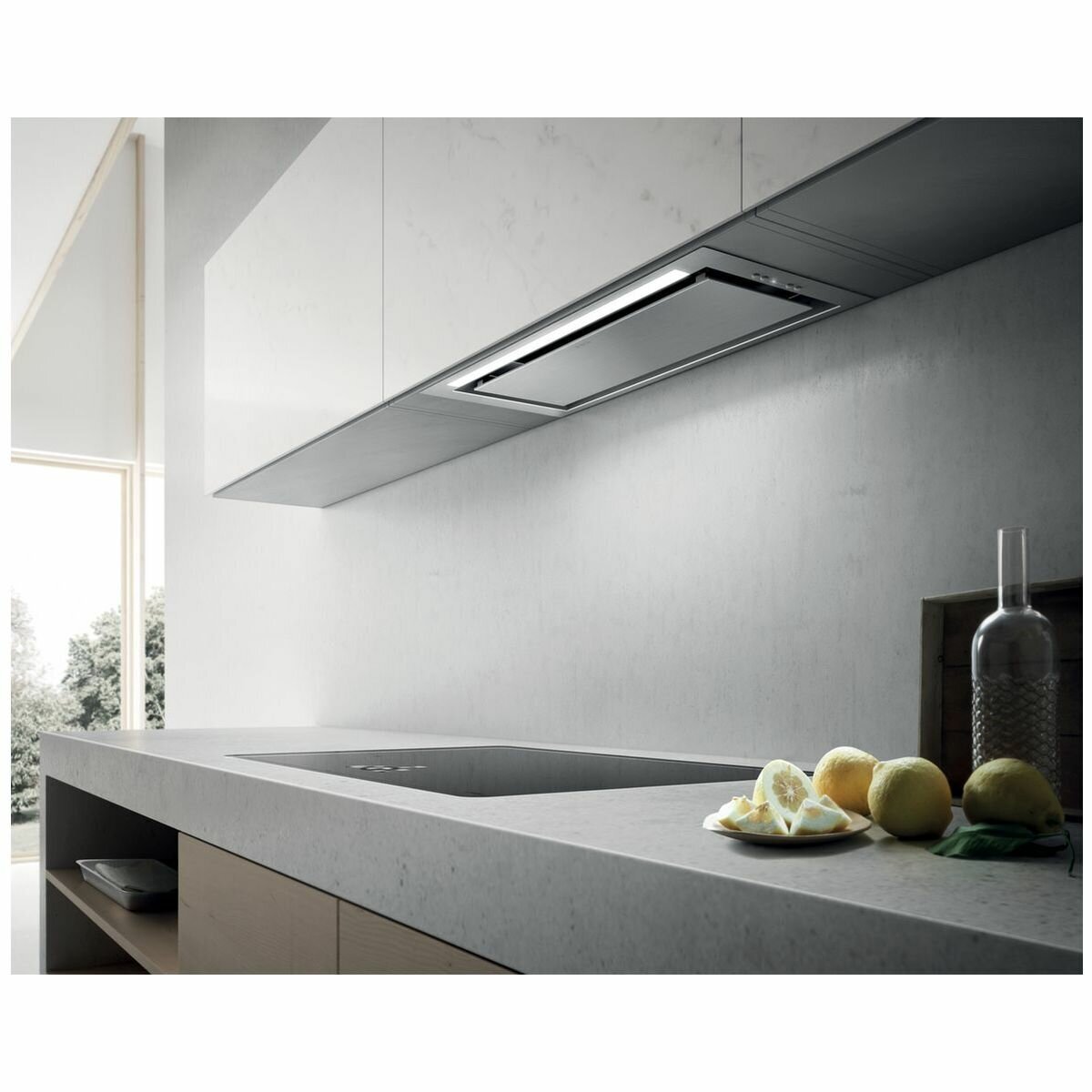 Elica Lane 72cm Undermount Rangehood - Stainless Steel - 850m³/h Boost - 3 Speeds - LANEIX-A-72