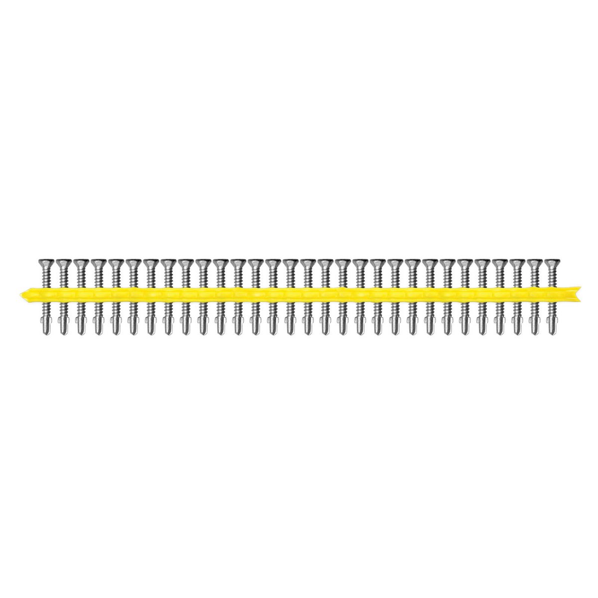 Simpson Strong Tie 10 x 42mm Galvanized Collated Quik Drive Screw 500 Pack - Self-Drilling - Ribbed Flat Head - SuperSaverAU - view 1