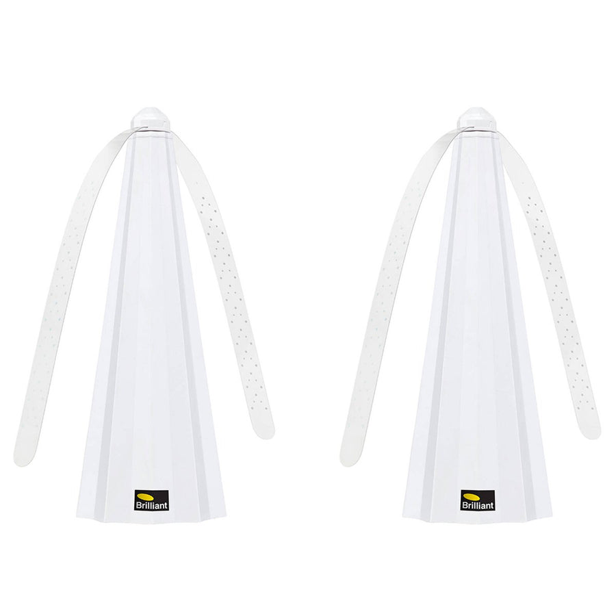 Brilliant White No Fly Zone Fly Repellent Fan 2 Pack - 92mm x 242mm - Portable - SuperSaverAU - view 1