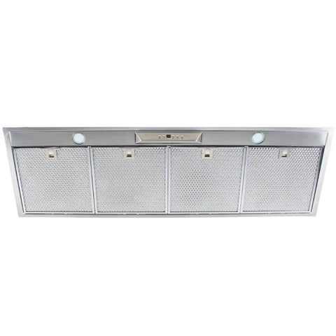 Schweigen 120cm Stainless Steel Undermount Rangehood - IsoDrive SP Motor, 1600m³/h - UM1390-12SPPAK