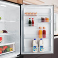 Westinghouse 425L Bottom Mount Fridge - Charcoal Black, AutoSense, Cooling 360, Twist Ice - WBE4302BE-X