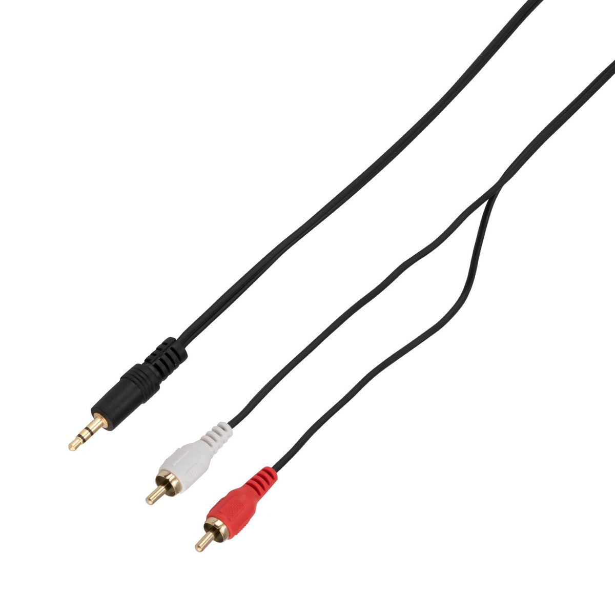 Antsig 1.5m 3.5mm Aux to RCA Cable - Gold Plated Connectors - Audio Connection - SuperSaverAU - view 1