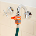 Pope Indoor Tap Adaptor - Metal & ABS Plastic, 12mm Hose Connection, Indoor Use