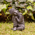 Northcote Pottery 25cm Charcoal Buddha Statue - Weather Resistant Garden Ornament - SuperSaverAU - view 2