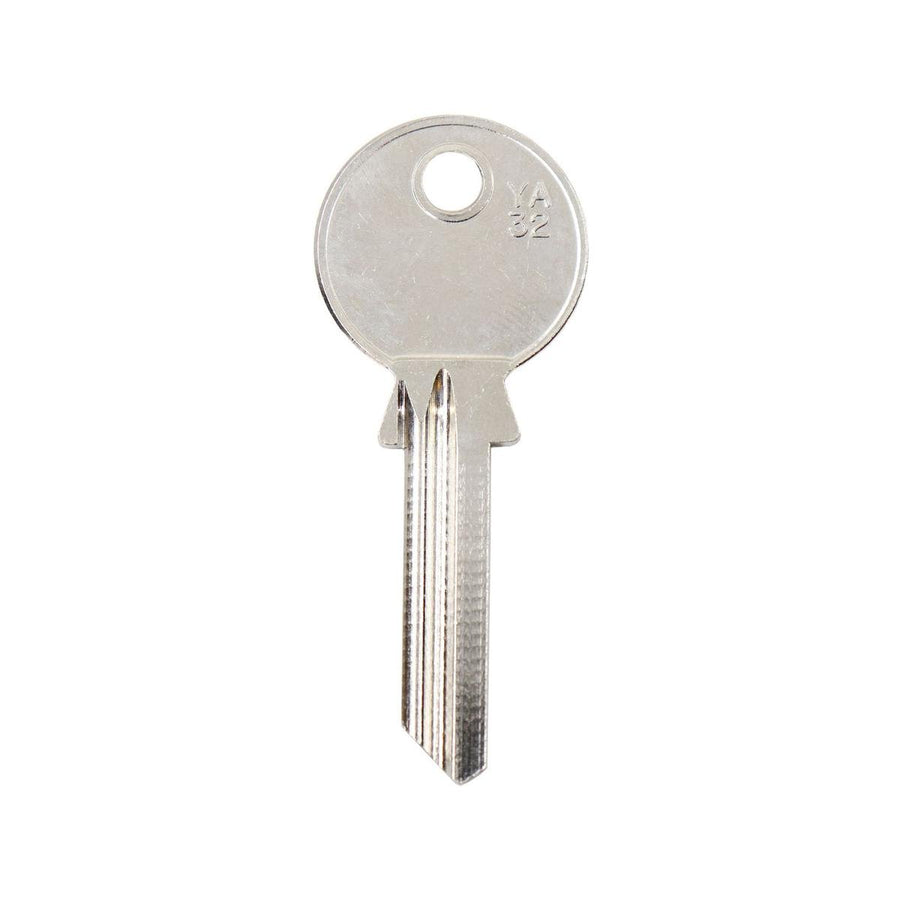 EHI Silver Blank Key - 48mm Nickel Plated Brass - Easy To Carry - SuperSaverAU - view 1