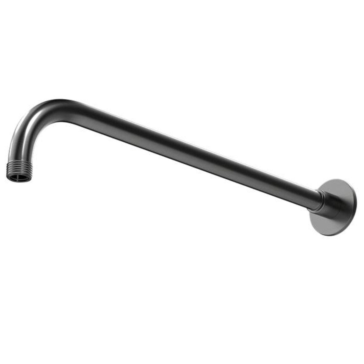 Rogerseller Tonic wall shower arm - brass construction, Brushed Nickel finish - 3506000207