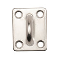 Taskmaster 8mm 316 Stainless Steel Square Eye Plate - 4 Pack - Corrosion Resistant - 50mm x 40mm x 8mm - SuperSaverAU - view 2