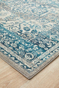 Rug Culture Babylon Medium Rug 230x160cm - Blue Polypropylene, Jute Weft Backing - BLN207BLUE230X160
