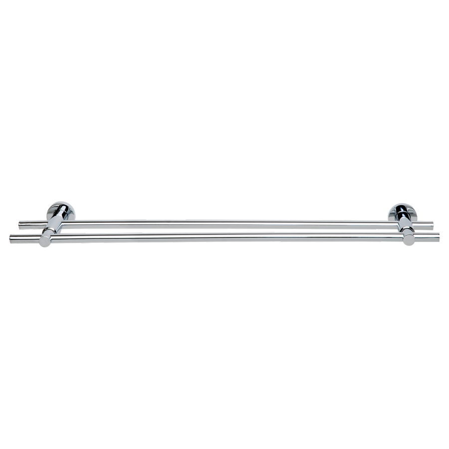 Tesa Loxx Double Bath Towel Rail - 160mm x 700mm - Chrome - SuperSaverAU - view 1