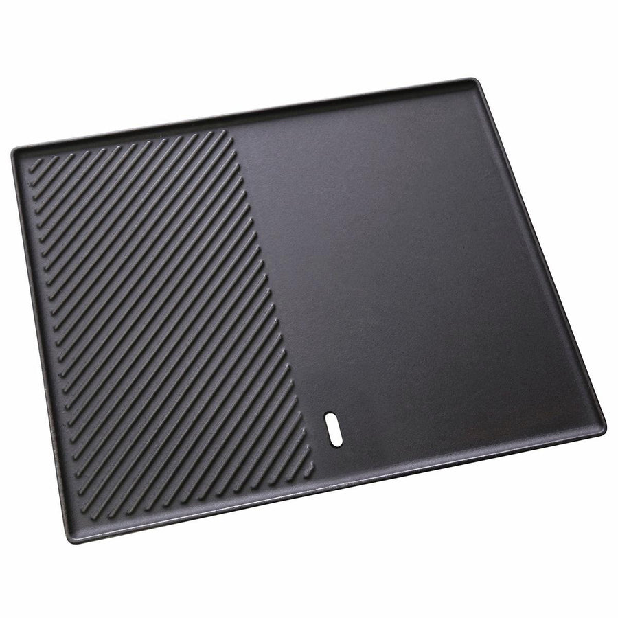 Gasmate Satin Enamel Hot Plate 400 x 480mm Rust Resistant Dishwasher Safe - SuperSaverAU - view 1
