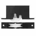 Rolltrak Adjustable Black Plastic Carriage & Acetal Roller - Security Screen Door