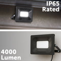Arlec LED Security Floodlight - 50W - Aluminium - Weather Resistant - SuperSaverAU - view 2