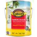 Cabot's 10L Mission Brown Timbercolour Deck & Exterior Paint, Water-Based Self-Priming UV Resistant