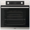 Haier 60cm 500 Series Pyrolytic Oven - 78L, 12 Functions, Air Fry, Steam Assist, Steel - HWO60S12EPX5