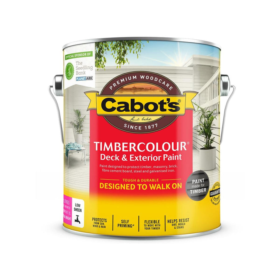 Cabot S Timbercolour Deck Paint 2L Water-Based UV Protection - SuperSaverAU - view 1
