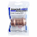 Smartex Press 25mm Straight Coupling - Copper - AS3688 Certified - SuperSaverAU - view 2