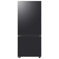 Samsung 427L Bottom Mount Fridge - Matte Black, SmartThings App, All-Around Cooling - SRL4200B