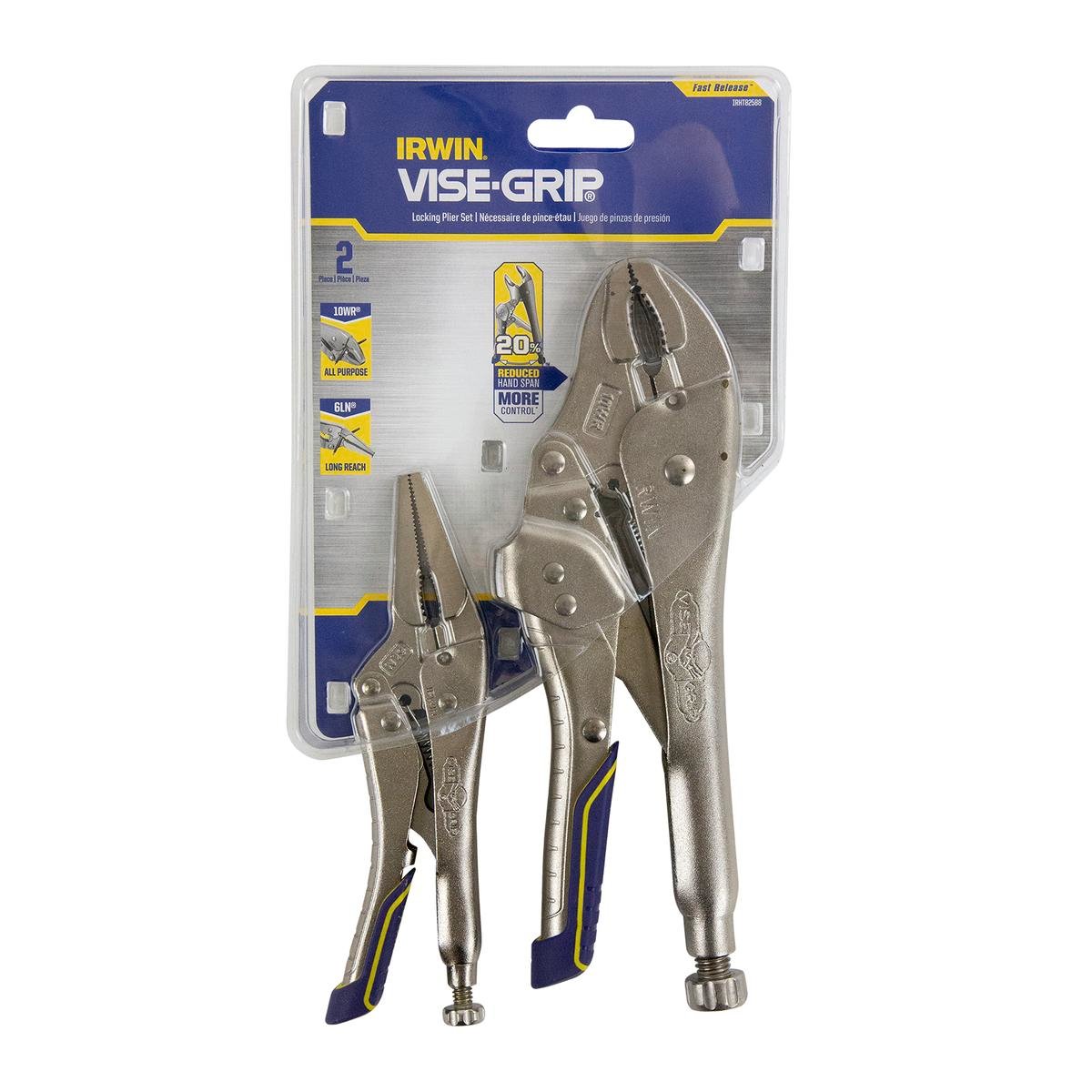Irwin Vise Grip Locking Pliers - 2 Piece - Fast Release - Triggerless - SuperSaverAU - view 1
