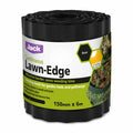 Jack 150mm x 6m Black Corrugated Plastic Garden Edging