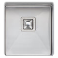 Oliveri Professional Series single bowl undermount sink - brushed 304 grade steel, Softtone - PR1130U