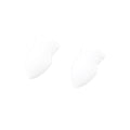 Windoware White Acorn Decorative Curtain Rod End 2 Pack - 16mm - SuperSaverAU - view 1