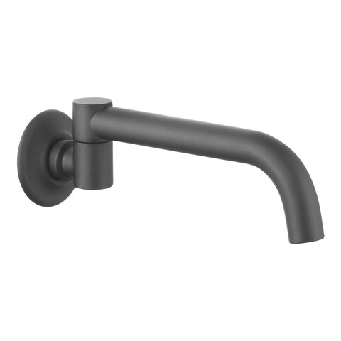 Mondella Swivel Bath Spout - Matte Black - 185mm Reach - Flexible Design - SuperSaverAU - view 1