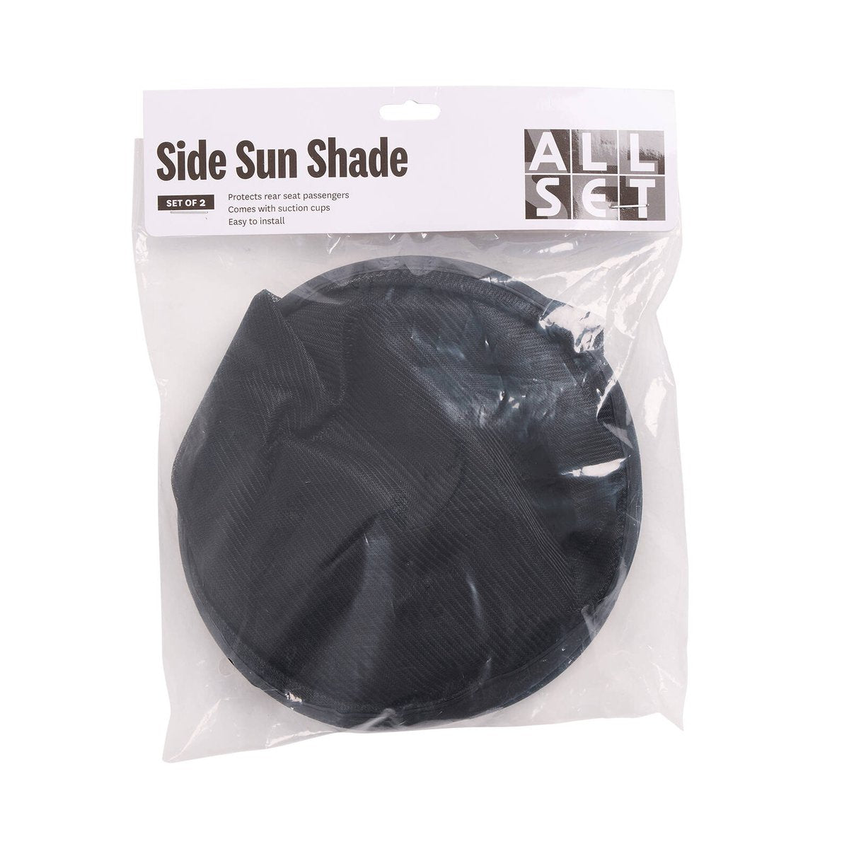 All Set Side Window Shade 2 Pack - 400mm x 400mm - Sunlight Filter - SuperSaverAU - view 2