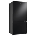 Electrolux 496L bottom mount fridge - matt charcoal black, AI CoolAssist, Cooling360 - EBE5002BE-X