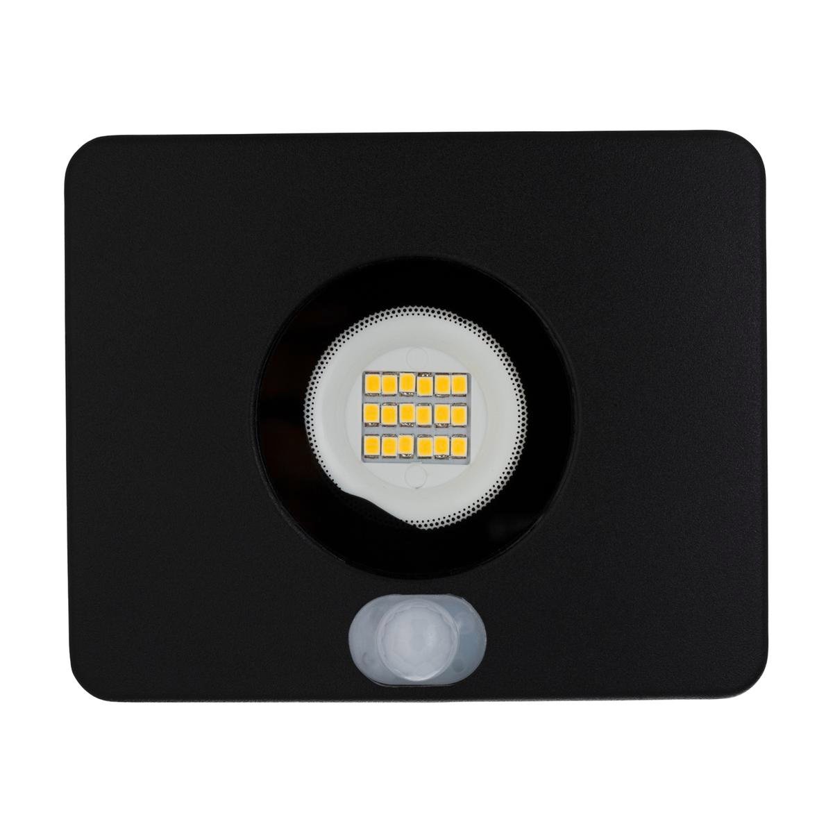 Hpm Leana 20W Slimline Security LED Floodlight - Black - Aluminium - Weatherproof - SuperSaverAU - view 1