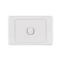 DETA White Single Switch 10 Pack - Polycarbonate Horizontal 240V Trade Pack