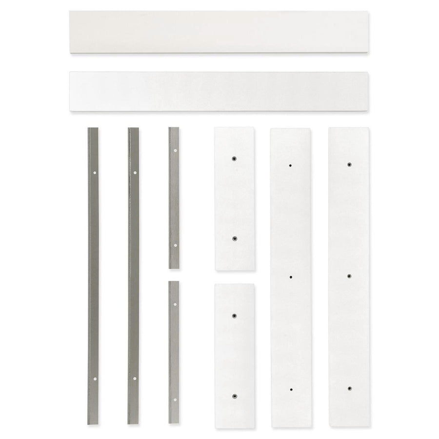 Kaboodle 600mm Egg White Oven Tower Pack MDF Vinyl Durable Finish - SuperSaverAU - view 1