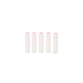 Monarch Mini Rollers 100mm 4mm Nap Red - 5 Pack - Smooth Finish - SuperSaverAU - view 5