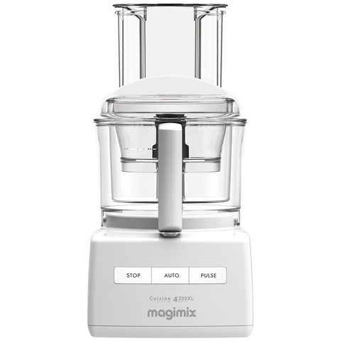 Magimix 4200XL food processor - white, 950W, three bowls, six-in-one functions - 18470AU