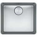 Franke Mythos 450mm single bowl stainless steel sink - top mount or flush mount - MYX210-45B