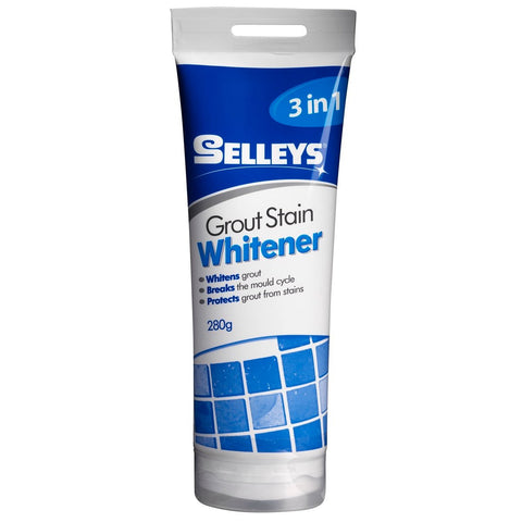 Selleys Grout Stain Whitener 280g Paste Whitens Stained Grout - SuperSaverAU - view 1