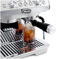 DeLonghi La Specialista Arte Evo Manual Espresso Machine - White - Cold Brew, Eight Grind Settings - EC9255WI