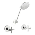 Mondella Chrome Shower Set - 3 Star 9L/min - All Directional - 210mm x 80mm x 165mm - SuperSaverAU - view 1