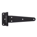 Zenith 200mm Matte Black Tee Gate Hinge 2 Pack - Heavy-Duty Steel - SuperSaverAU - view 2