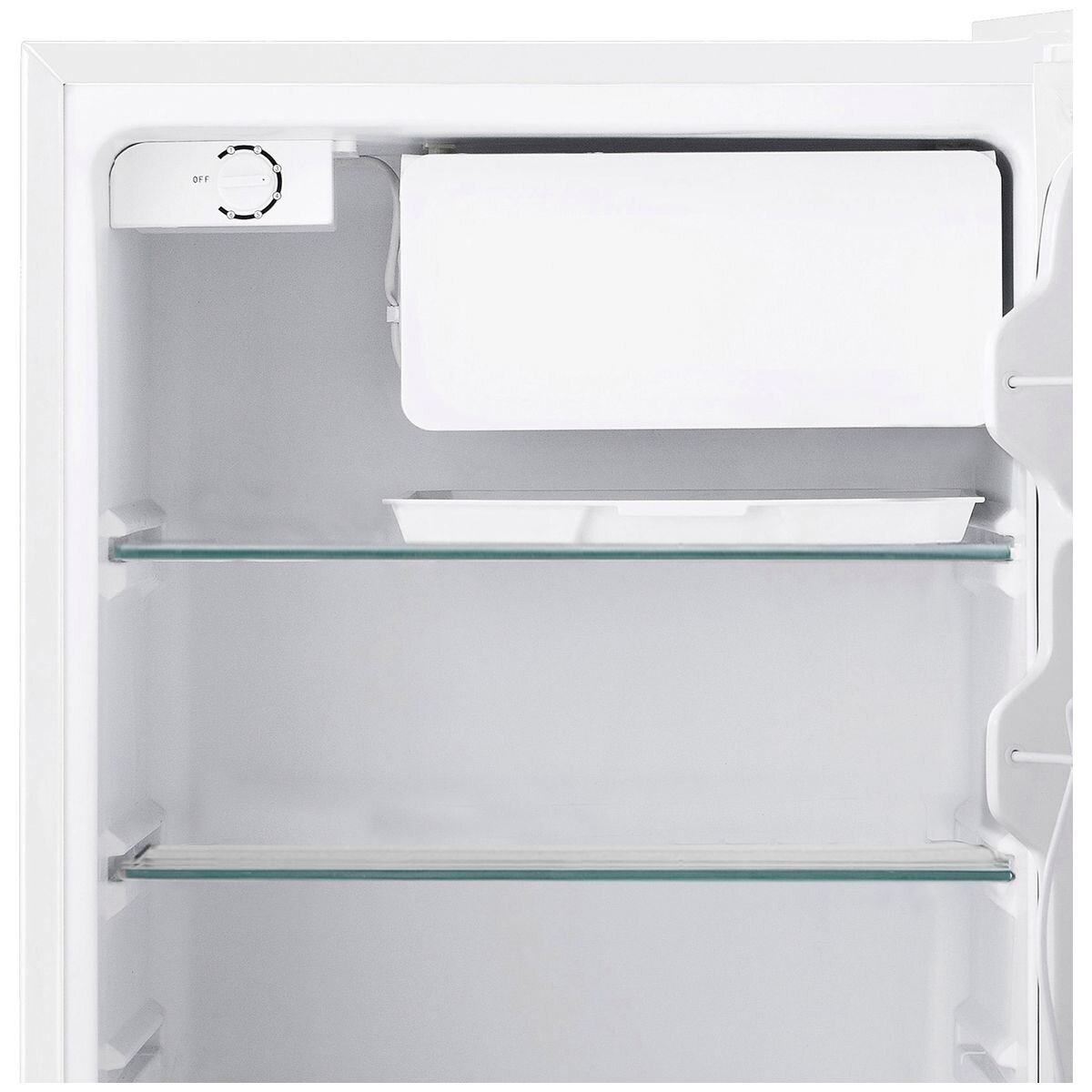Mykin 124L Bar Fridge - White, 4.5 Star Energy Rating, Chiller Compartment, Crisper - MBF124W