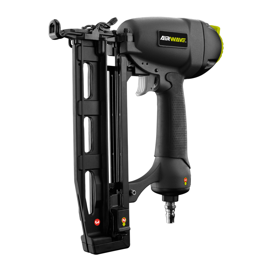 Ryobi Airwave C Series Air Brad Nailer, 16 Gauge, 32-64mm, Grey/Black RA-NB1664-S