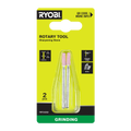 Ryobi Rotary Sharpening Stones 2 Piece Set 5/32” (4mm) - High-Grade Aluminium Oxide - SuperSaverAU - view 1