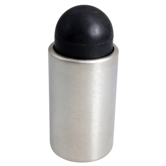 Adoored Aluminium Cannon Door Stop 35mm Silver Easy Installation