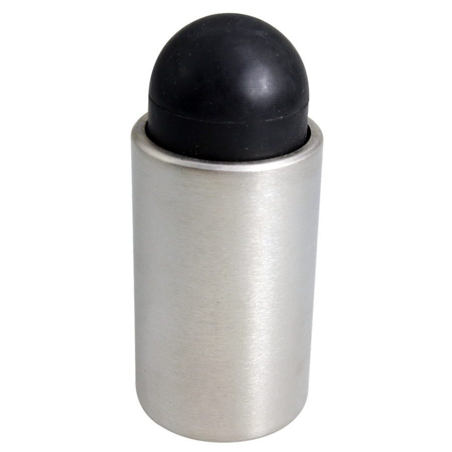 Adoored Aluminium Cannon Door Stop 35mm Silver Easy Installation - SuperSaverAU - view 1