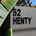 Sandleford 120mm Black Acrylic House Number 0 - Modern Durable Design - SuperSaverAU - view 2