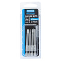 Titan 65mm Assortment Driver Bit 4 Pack - Carbon Steel - SQ2 TX25 HEX4 HEX5 - SuperSaverAU - view 3